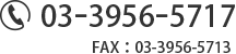 電話番号03-3956-5717